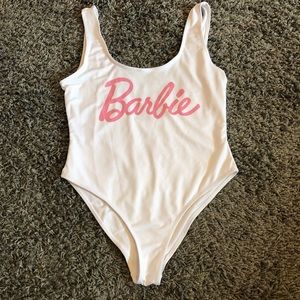 Barbie inspired bodysuit.